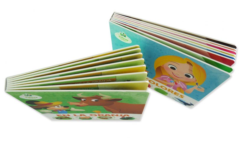 libro de cartón con spacers - libro de cartón con spacers